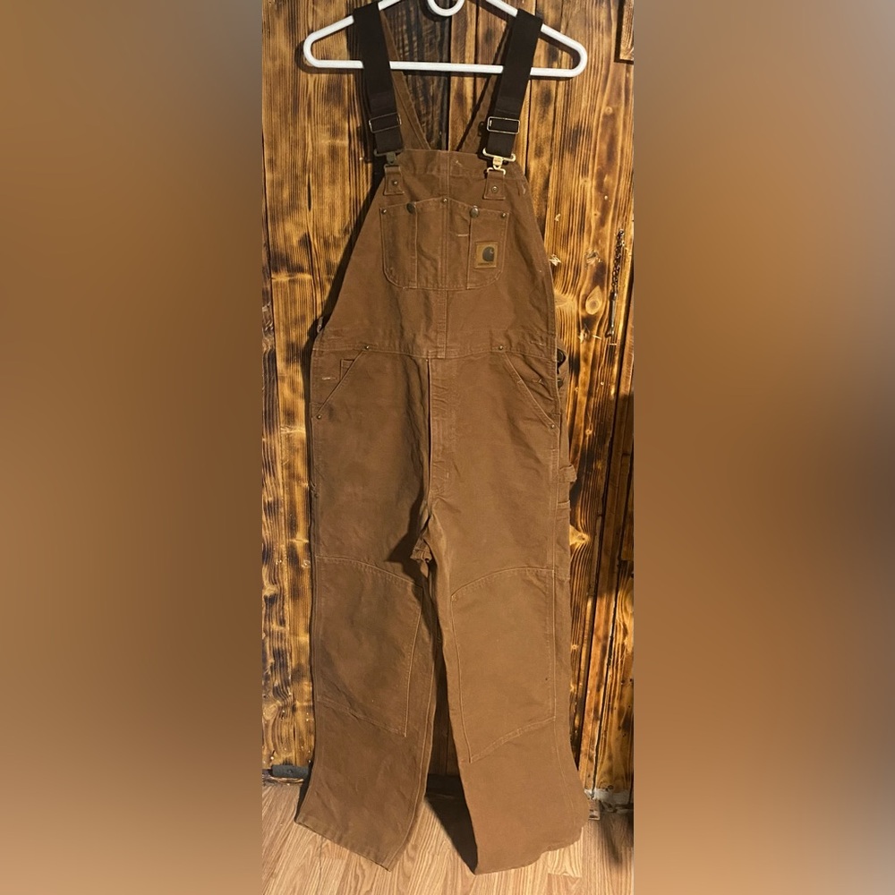 Carhartt Men's Brown Overalls